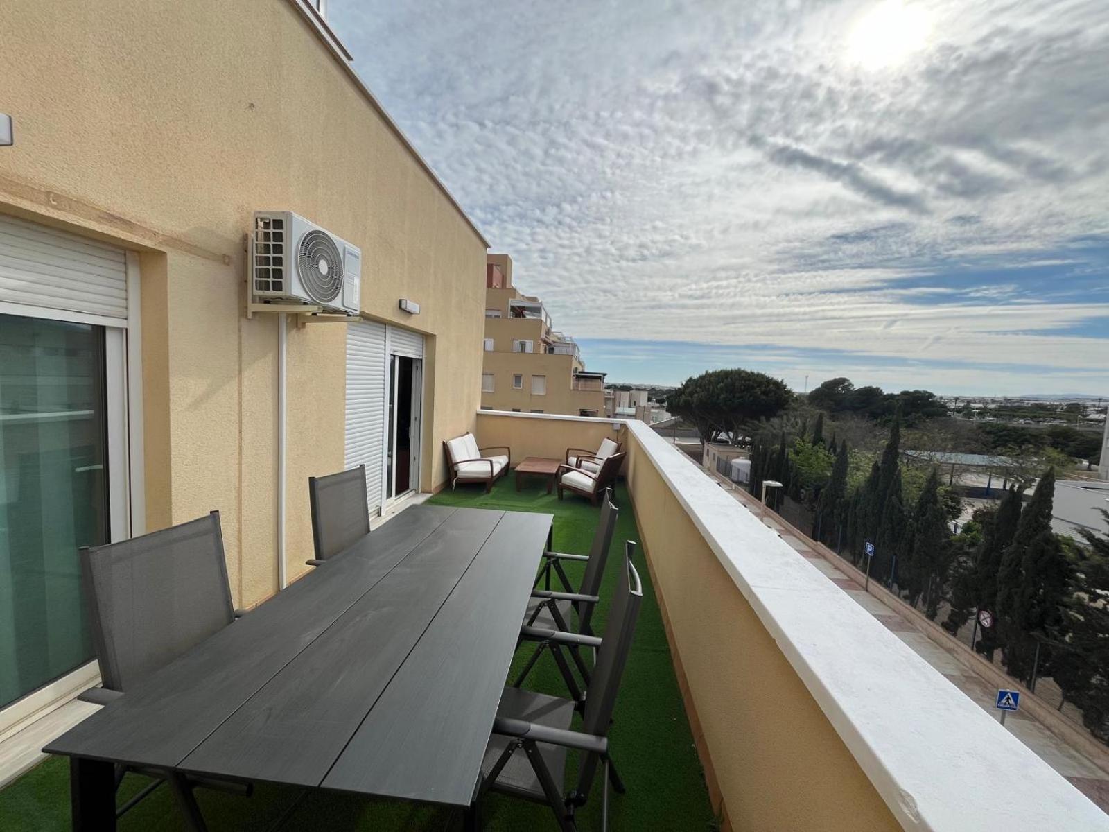 Aguadulce Sol Y Playa- A/C Apartment Roquetas de Mar Bagian luar foto